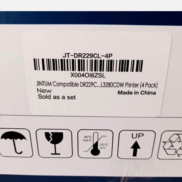 4 Pack DR229CL Drum Unit (Not Toner) Replacement for Brother DR-229CL DR229 - Picture 6 of 14